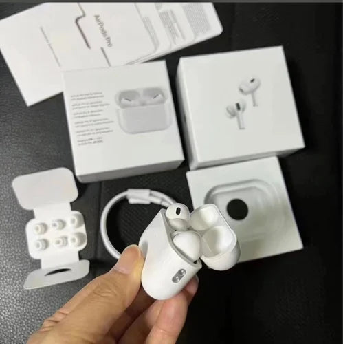 12 months Warranty Airpods Pro 2nd generation - Wireless Earbuds with ANC and High Bass for Android and iOS 7 days Easy Return