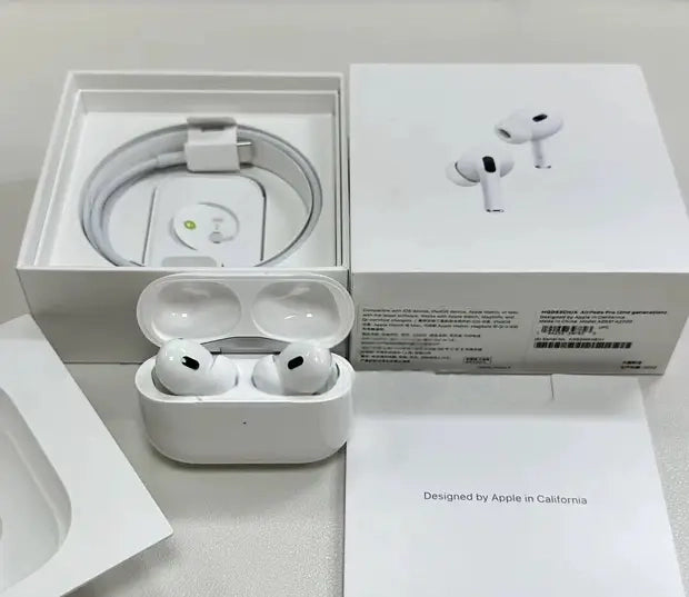 12 months Warranty Airpods Pro 2nd generation - Wireless Earbuds with ANC and High Bass for Android and iOS 7 days Easy Return